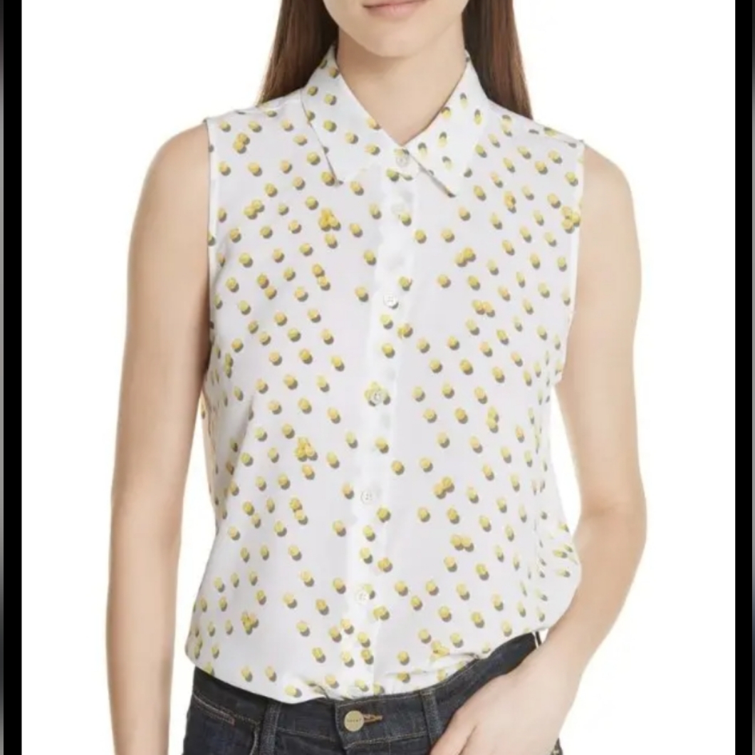 Equipment Silk Tennis Ball Print Shirt Us Open Tennis Match Apparel Wimbledton